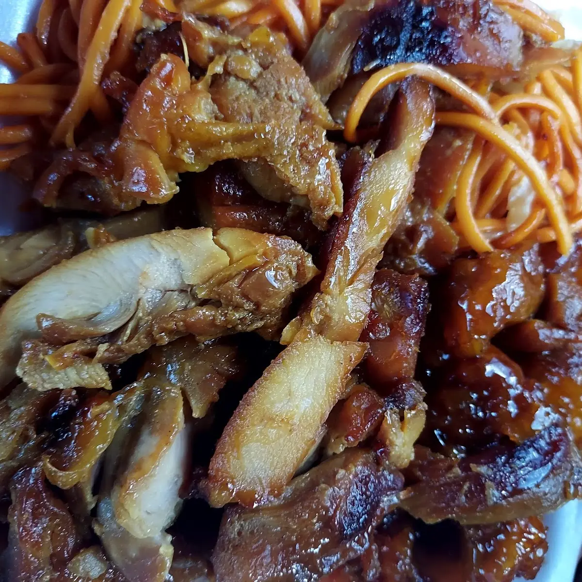 Combo C Teriyaki Chicken Orange Chicken