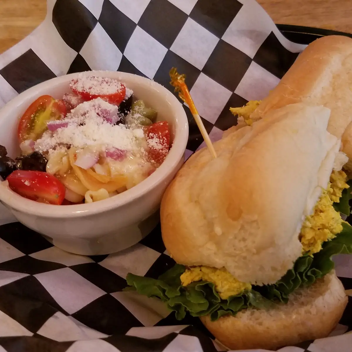 Coronation Chicken Salad Sandwich