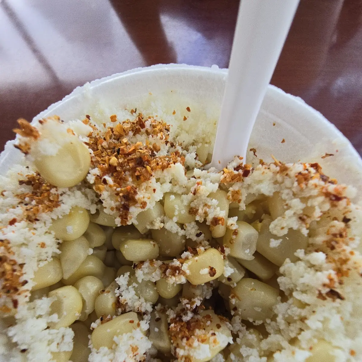 Elote En Vaso Corn in a Cup
