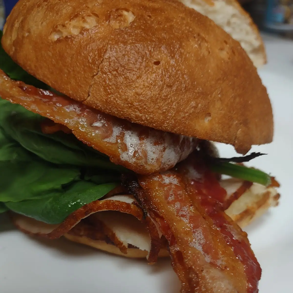 blt on Gluten Free Roll
