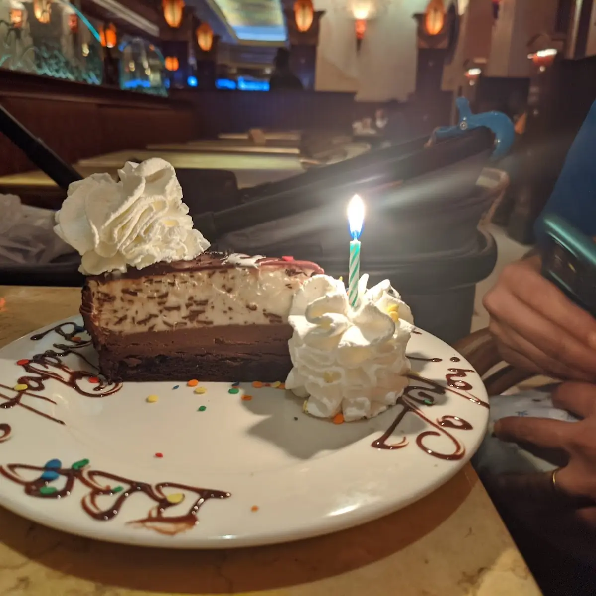 S Mores Cheesecake Slice