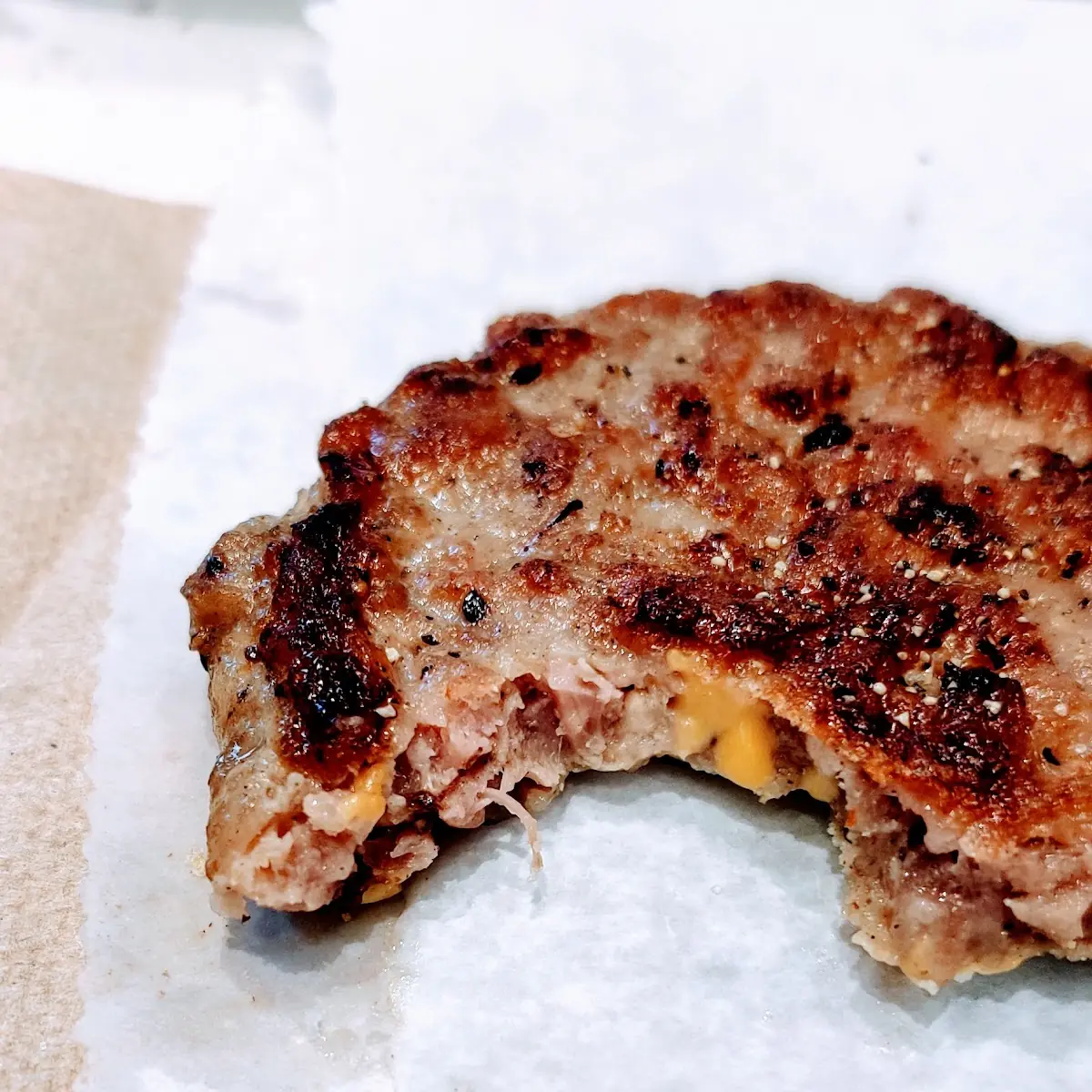 Undercooked Burger