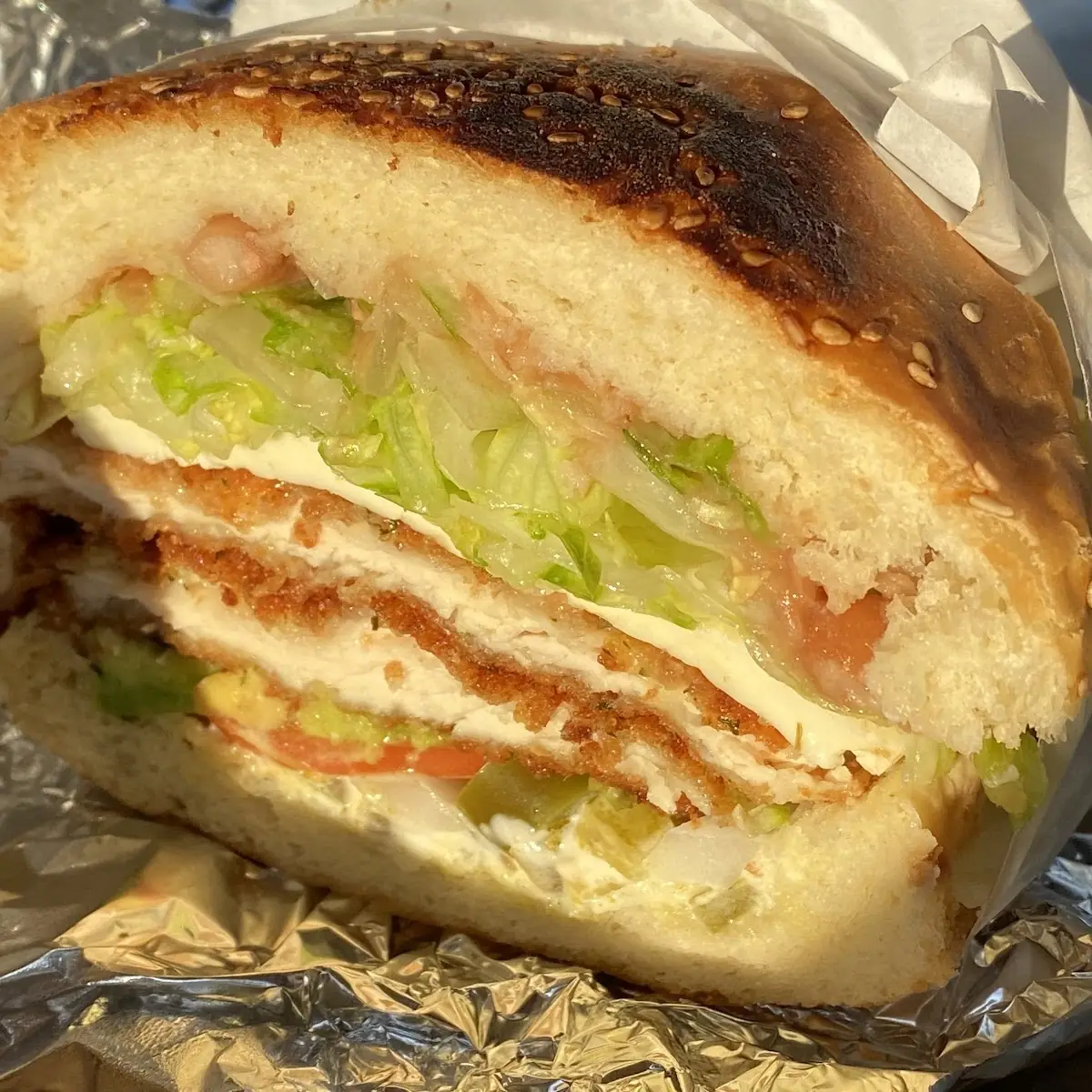 Breaded Chicken Torta