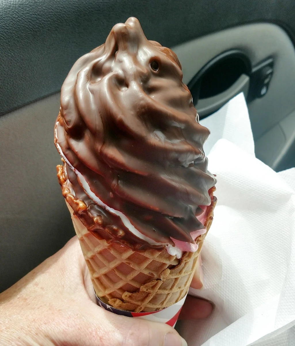 Chocolate Shell Cone