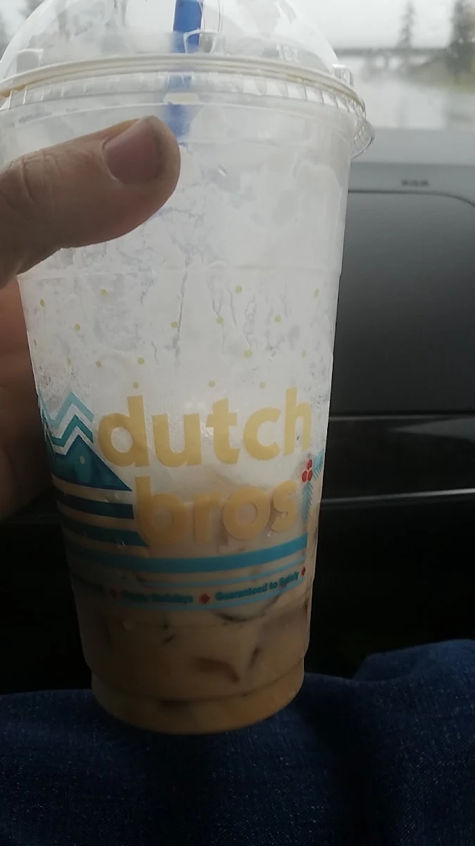 Iced White Chocolate Mocha with 4 Shots