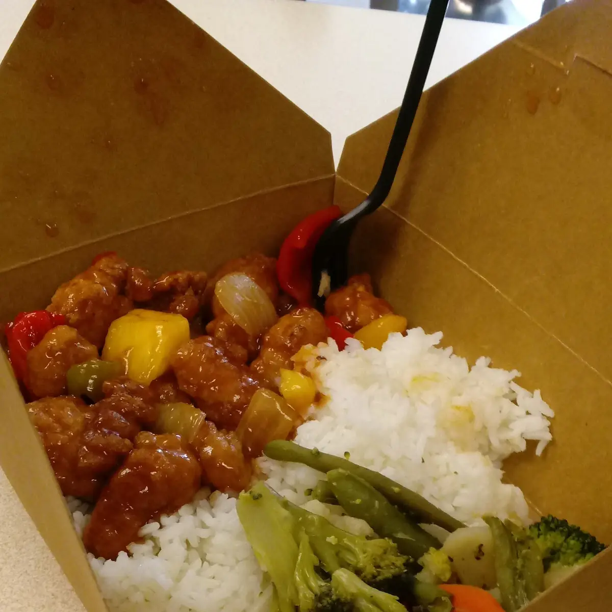 Sweet & Sour Chicken with Veggies