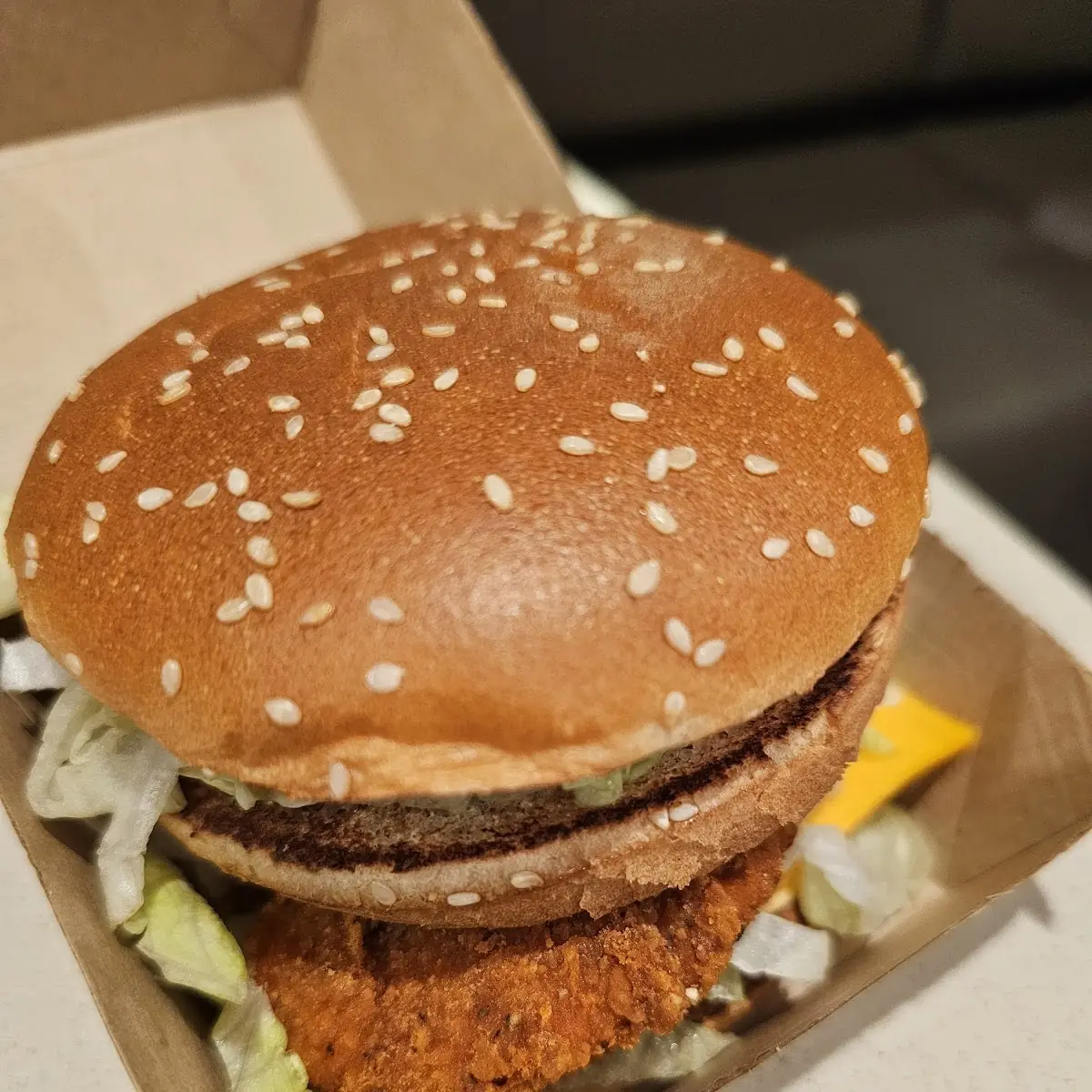 Big Mac with Chicken Patty