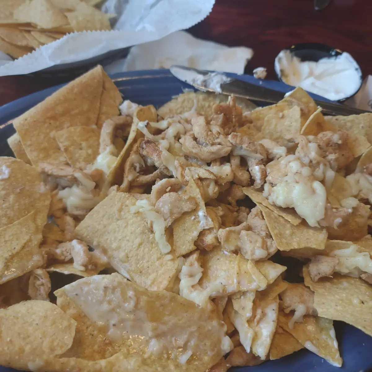 Grilled Chicken Nachos
