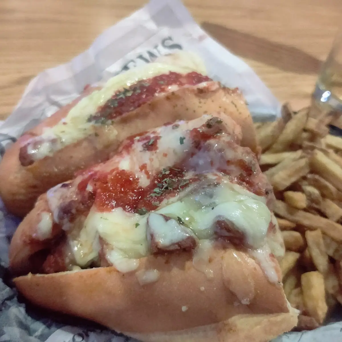 Meatball Parmigiana Sub