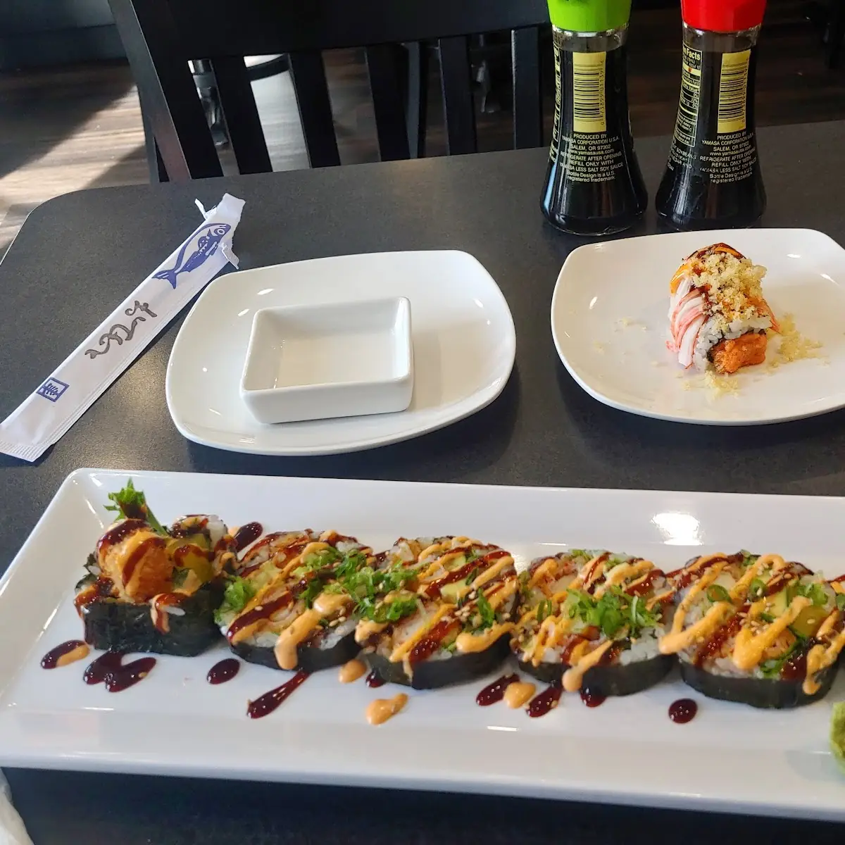 Spicy Yellowtail Roll with Cucumber