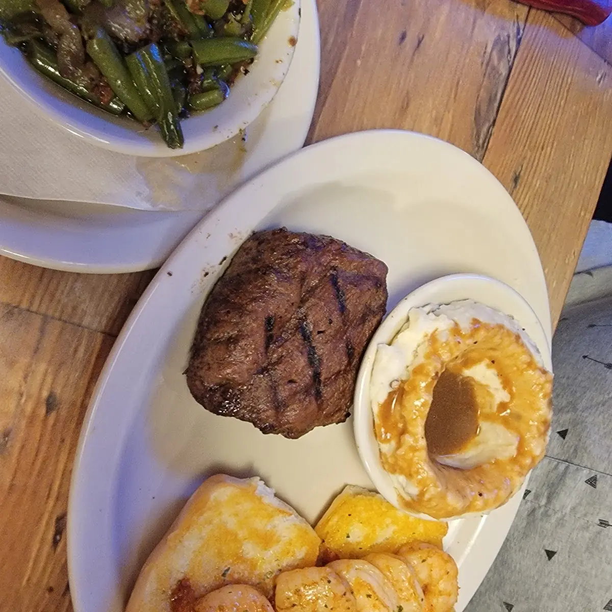 Steak and Shrimp