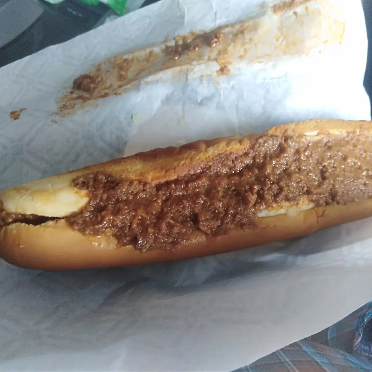 Foot Long Chili Cheese Dog
