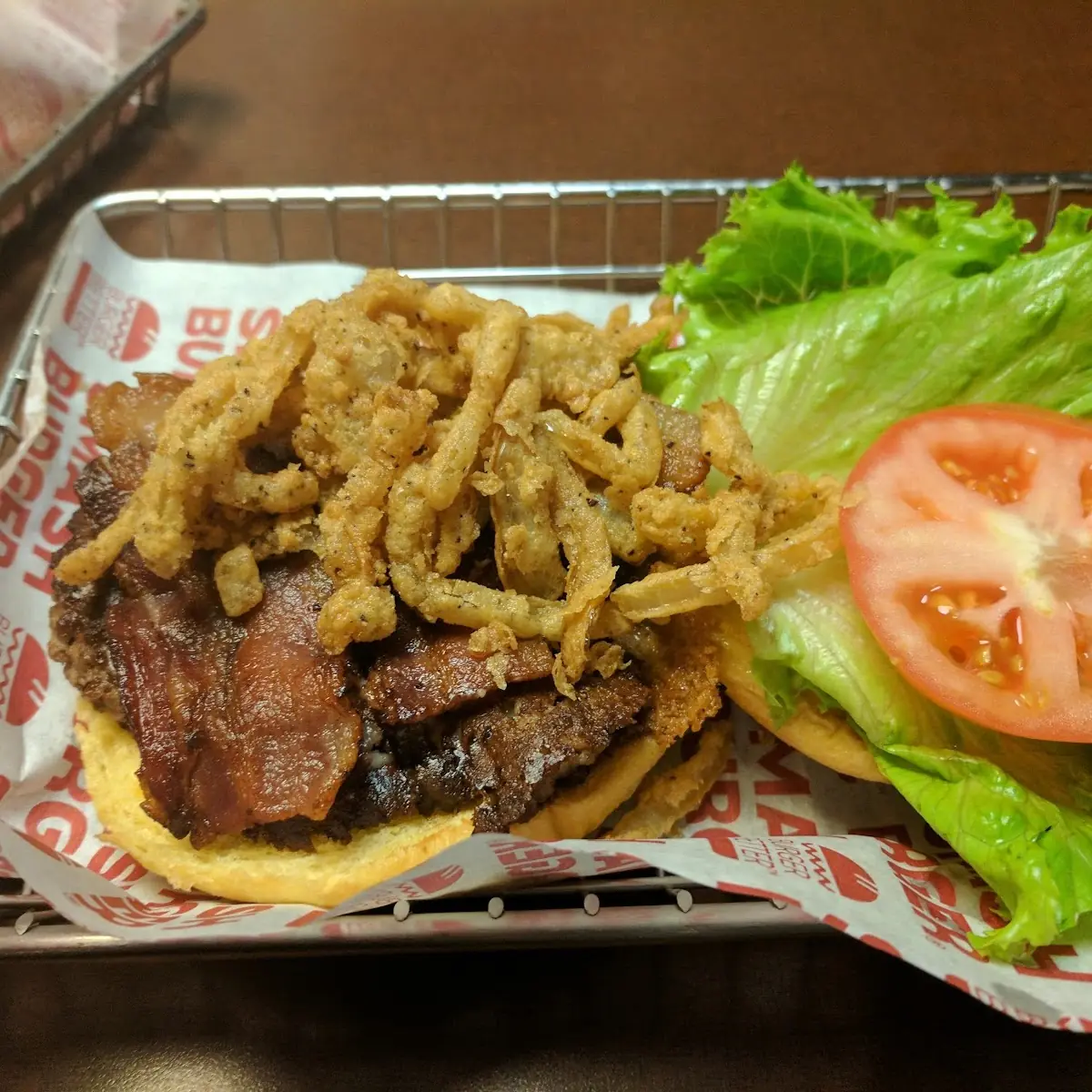 Bacon Smash Burger