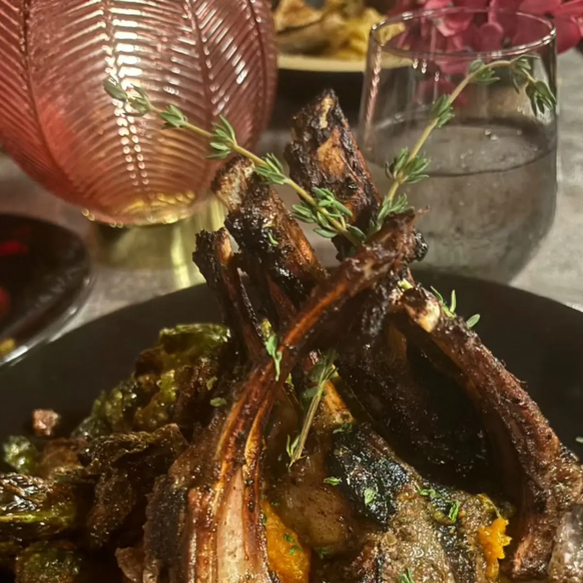 Caribbean Lamb Chops