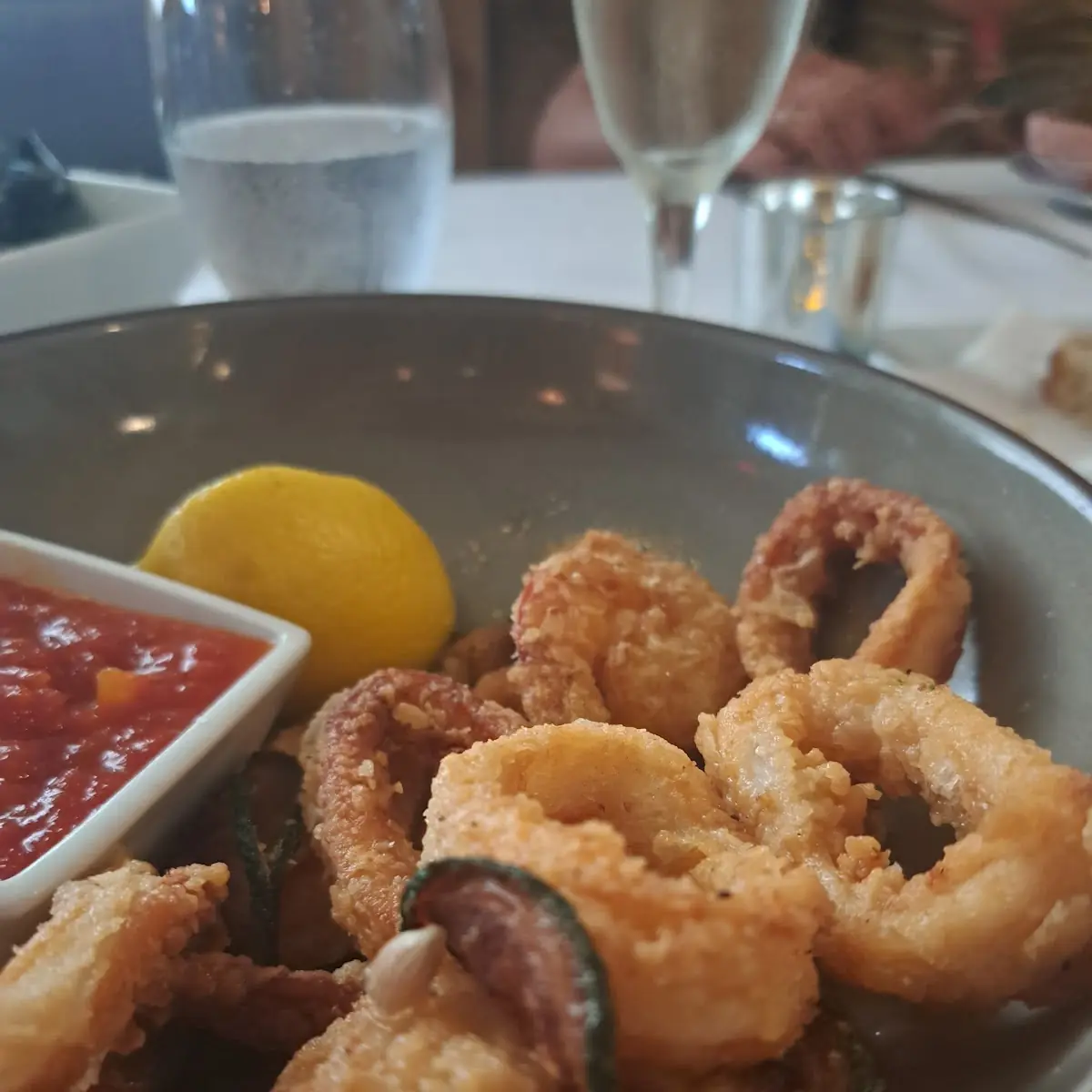 Fritto Calamari E Zucchine