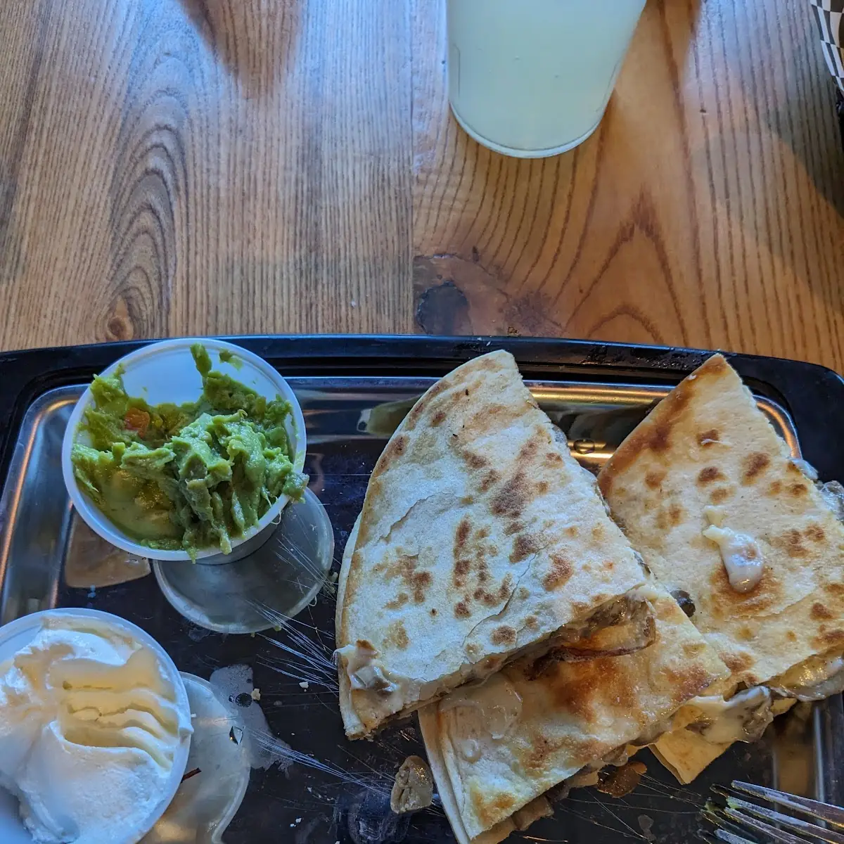 Mushroom Quesadilla
