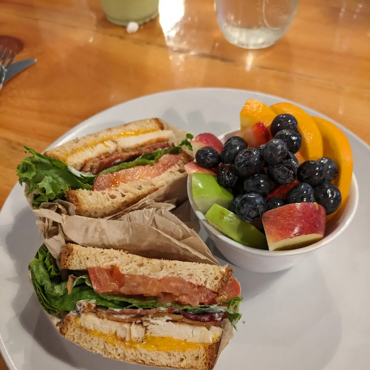 Chicken Bacon Ranch Sandwich