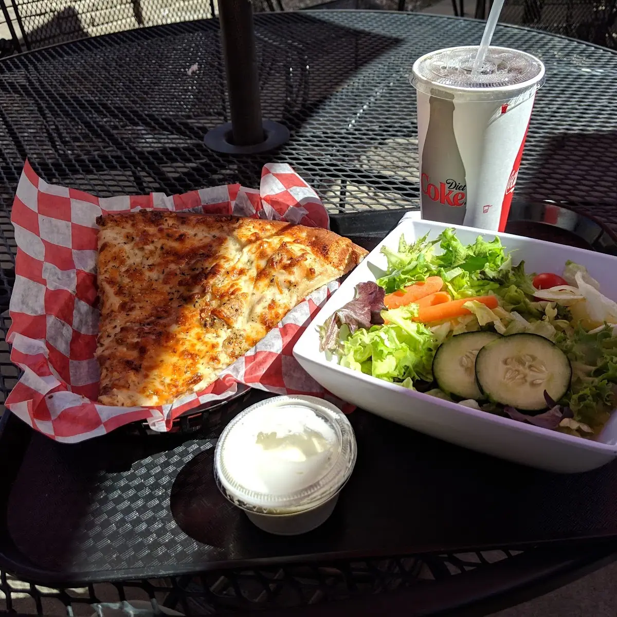 Chicken Alfredo Pizza