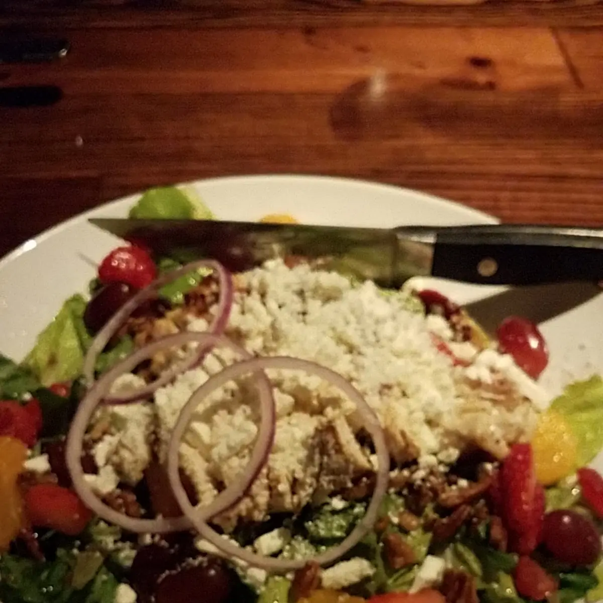 Grilled Chicken & Strawberry Salad