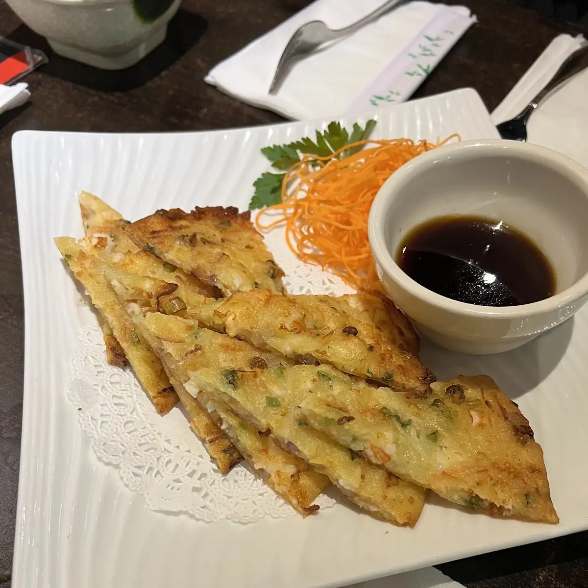 Seafood Scallion Pancake