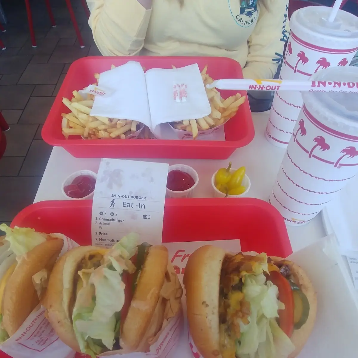 Single Cheeseburger Combo