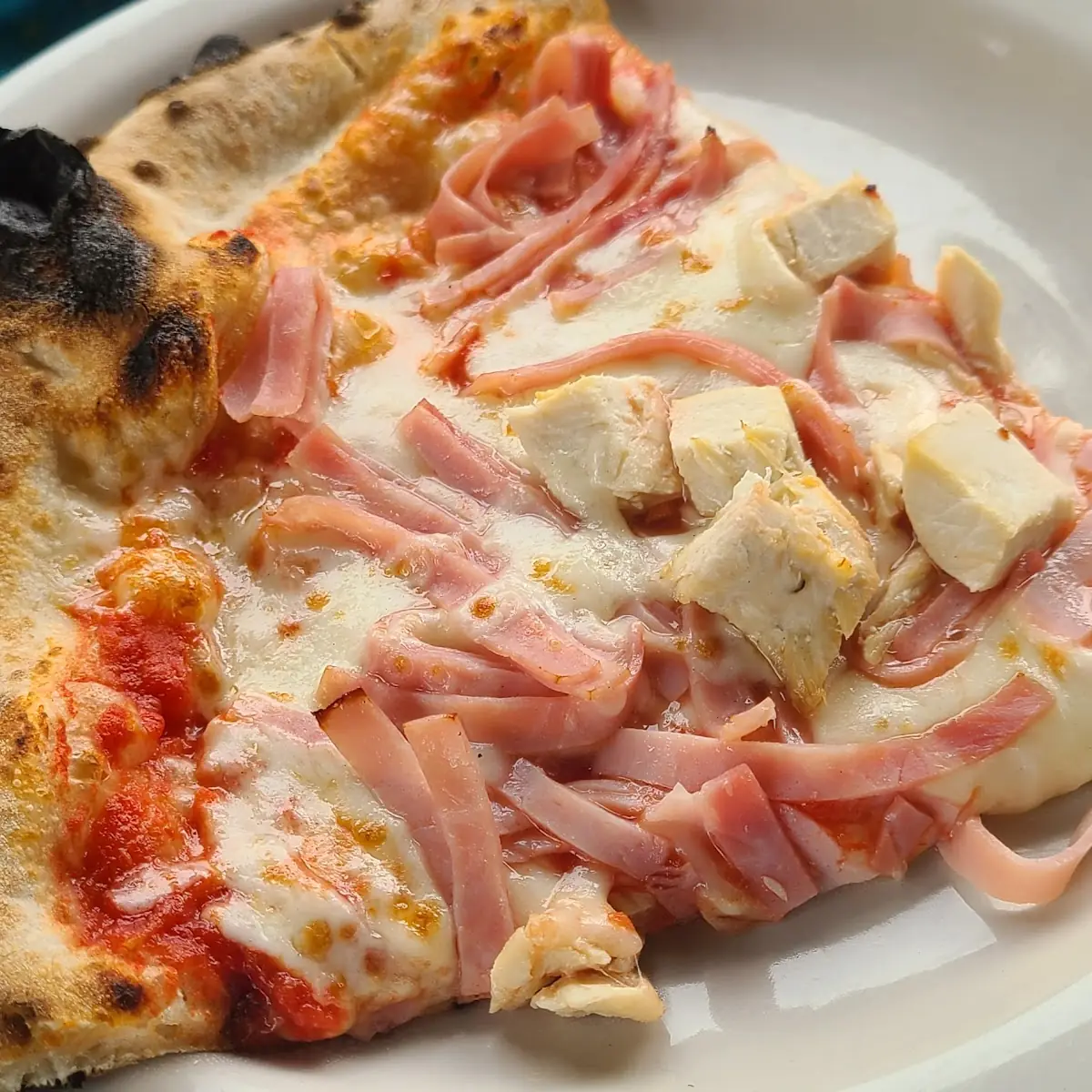 Ham Cheese Pizza