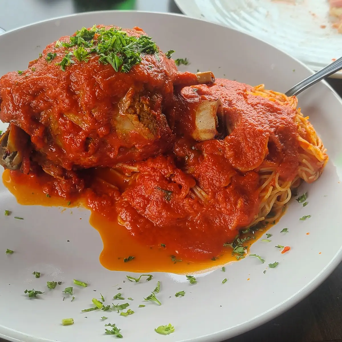 Osobuco Pasta Bolognese