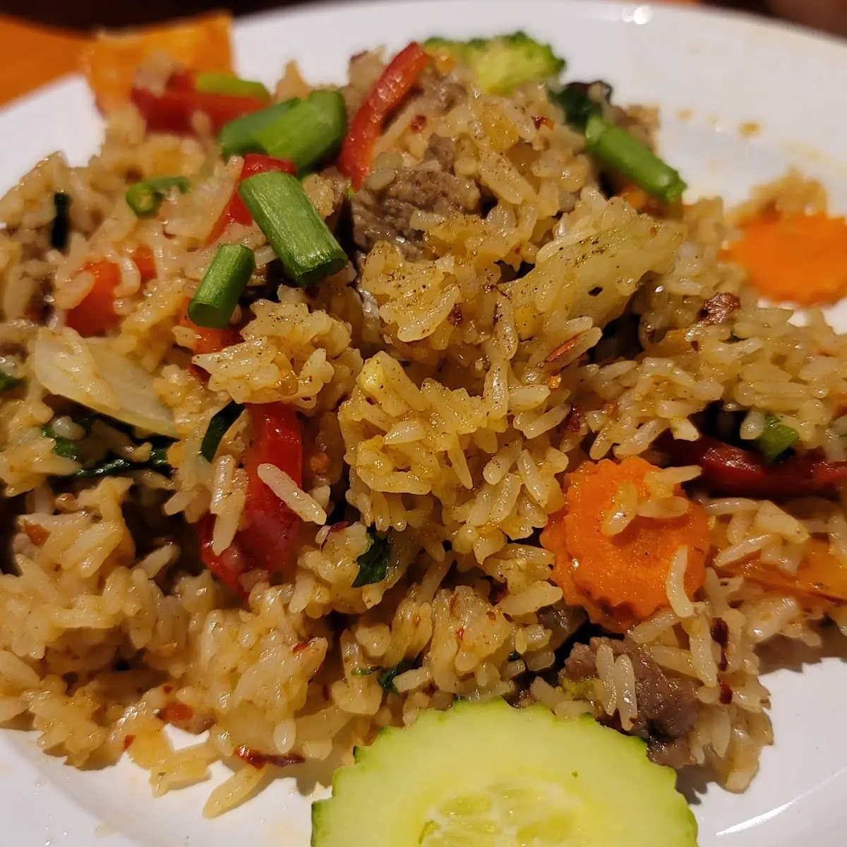Spicy Thai Basil Fried Rice