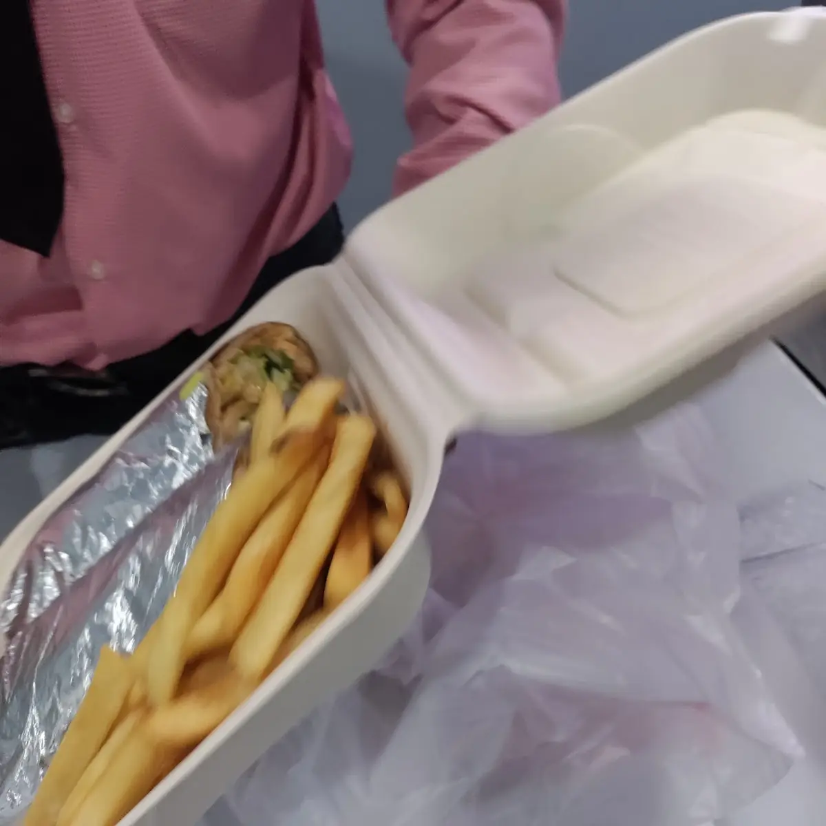 Chicken Wrap Featuring a Special Somalian Inspired Wrap