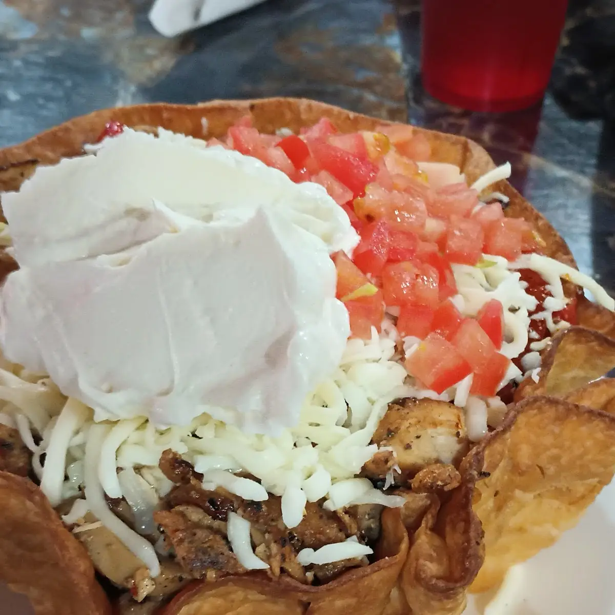 Chicken Taco Salad