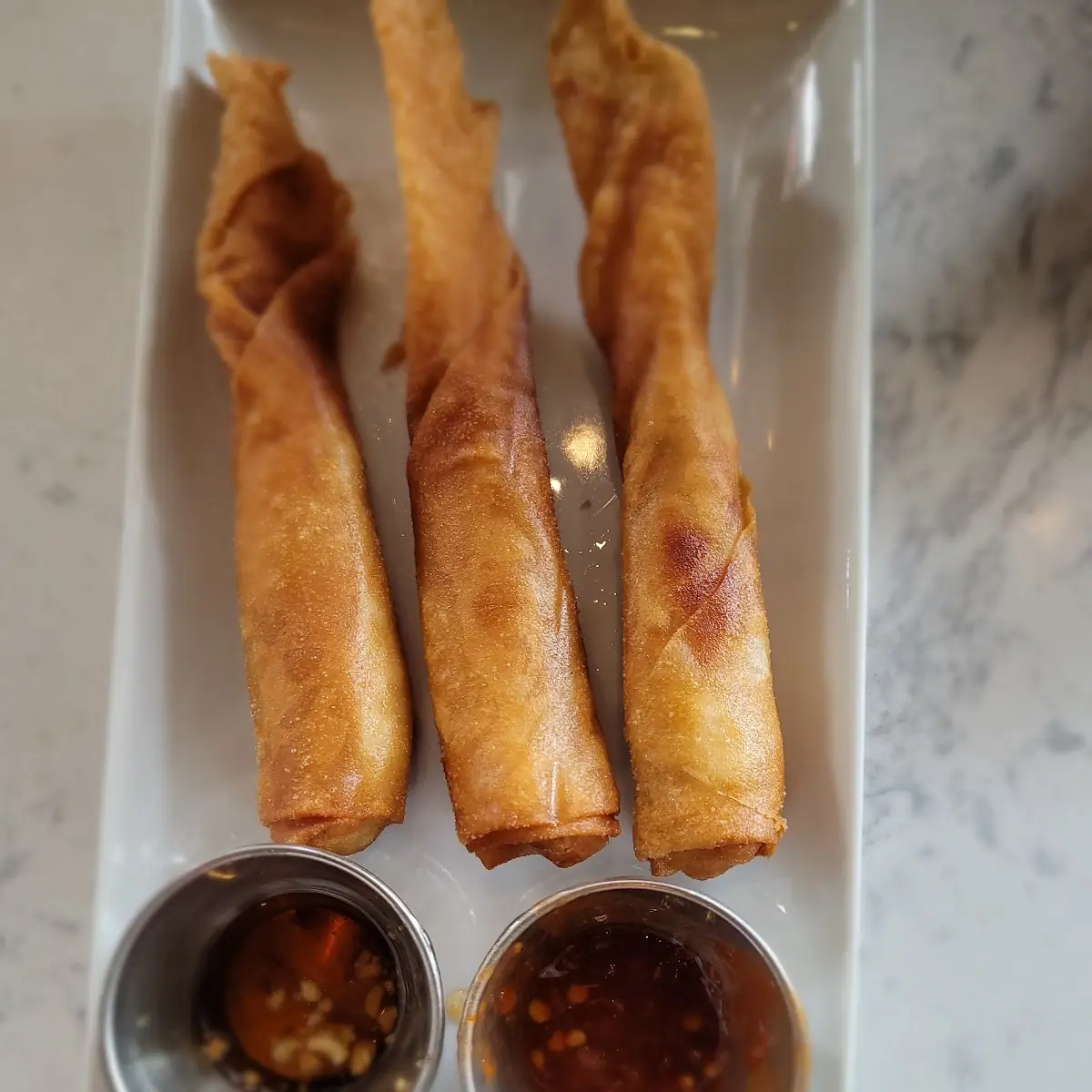#2. Crispy Spring Rolls