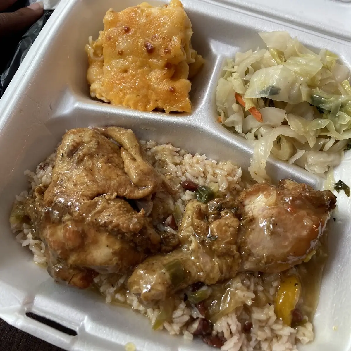 Curry Chicken with Mac