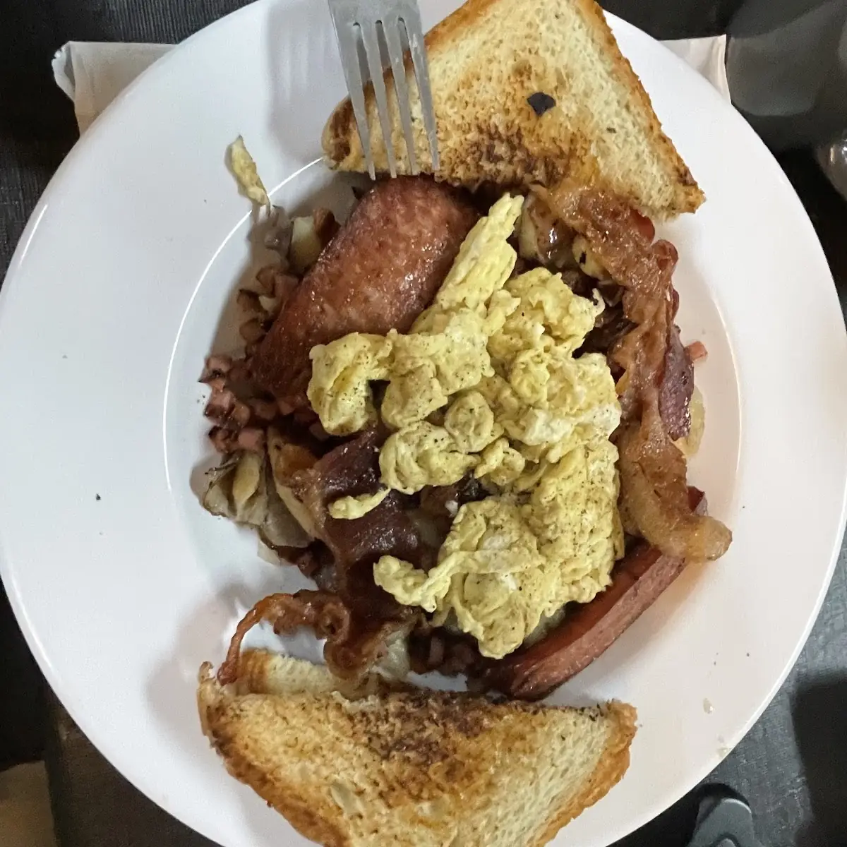 French Toast & Eggs or Breakfast Meat Only