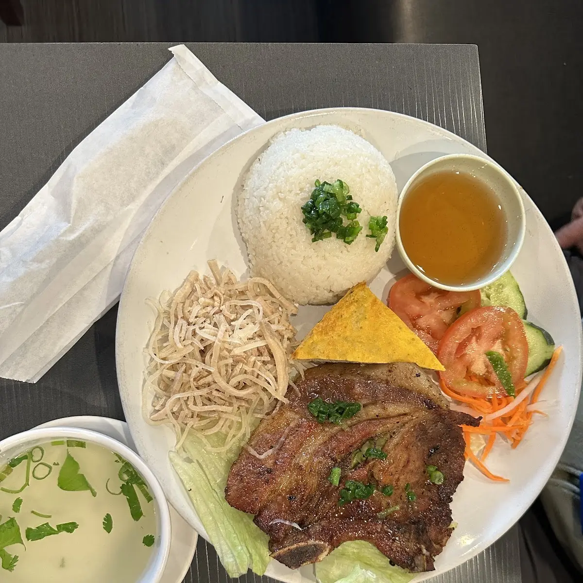 BBQ Pork and Broken Rice