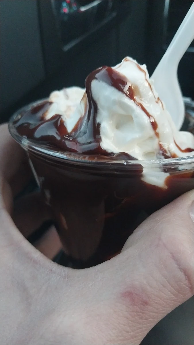 Hot Fudge Cream Puff