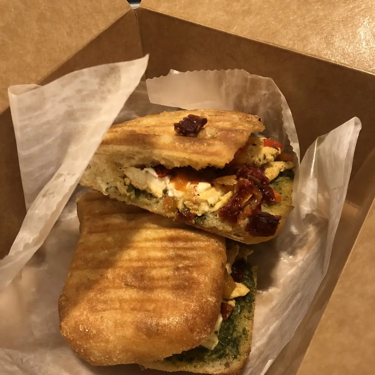 Grilled Chicken Panini