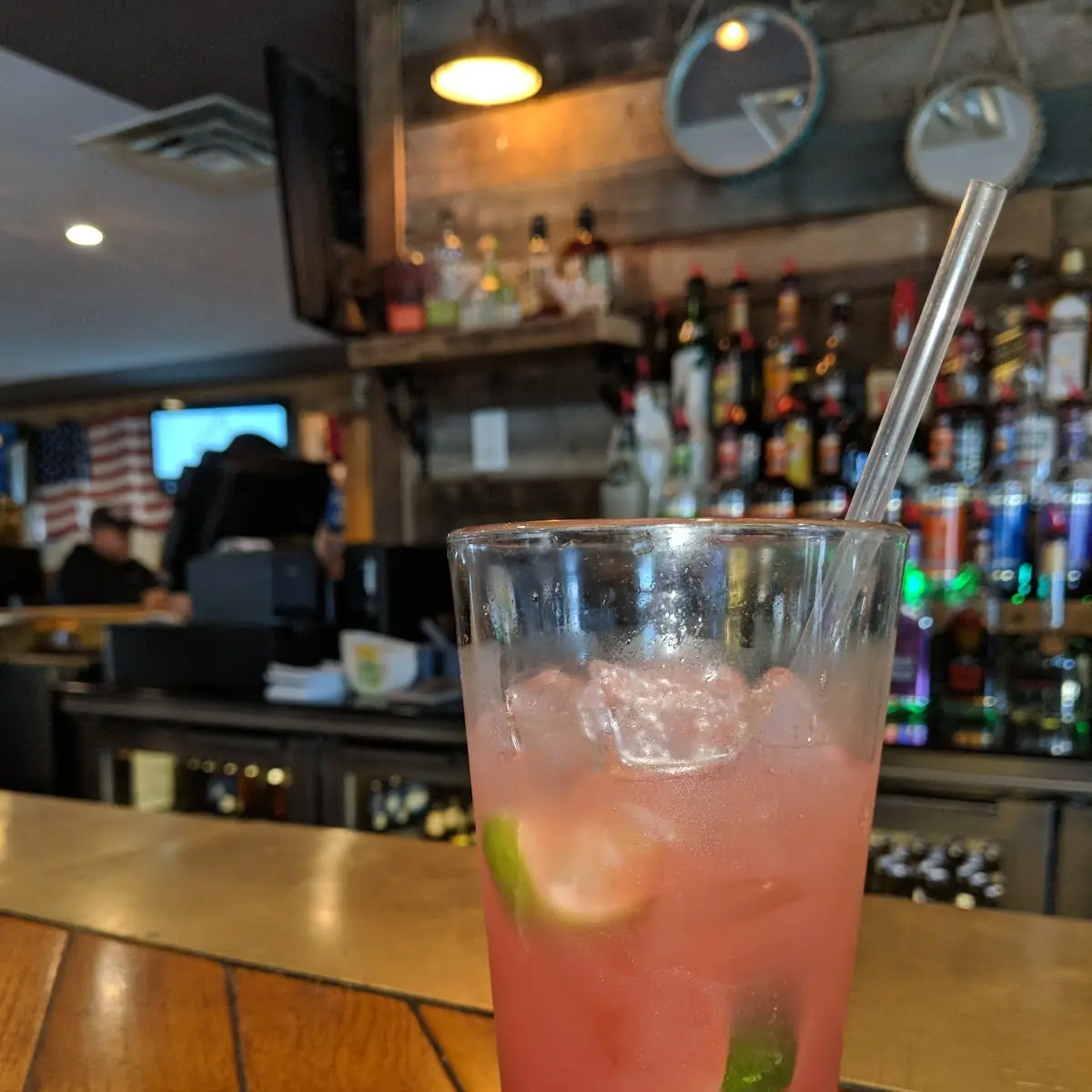 Malibu Bay Breeze with Lime