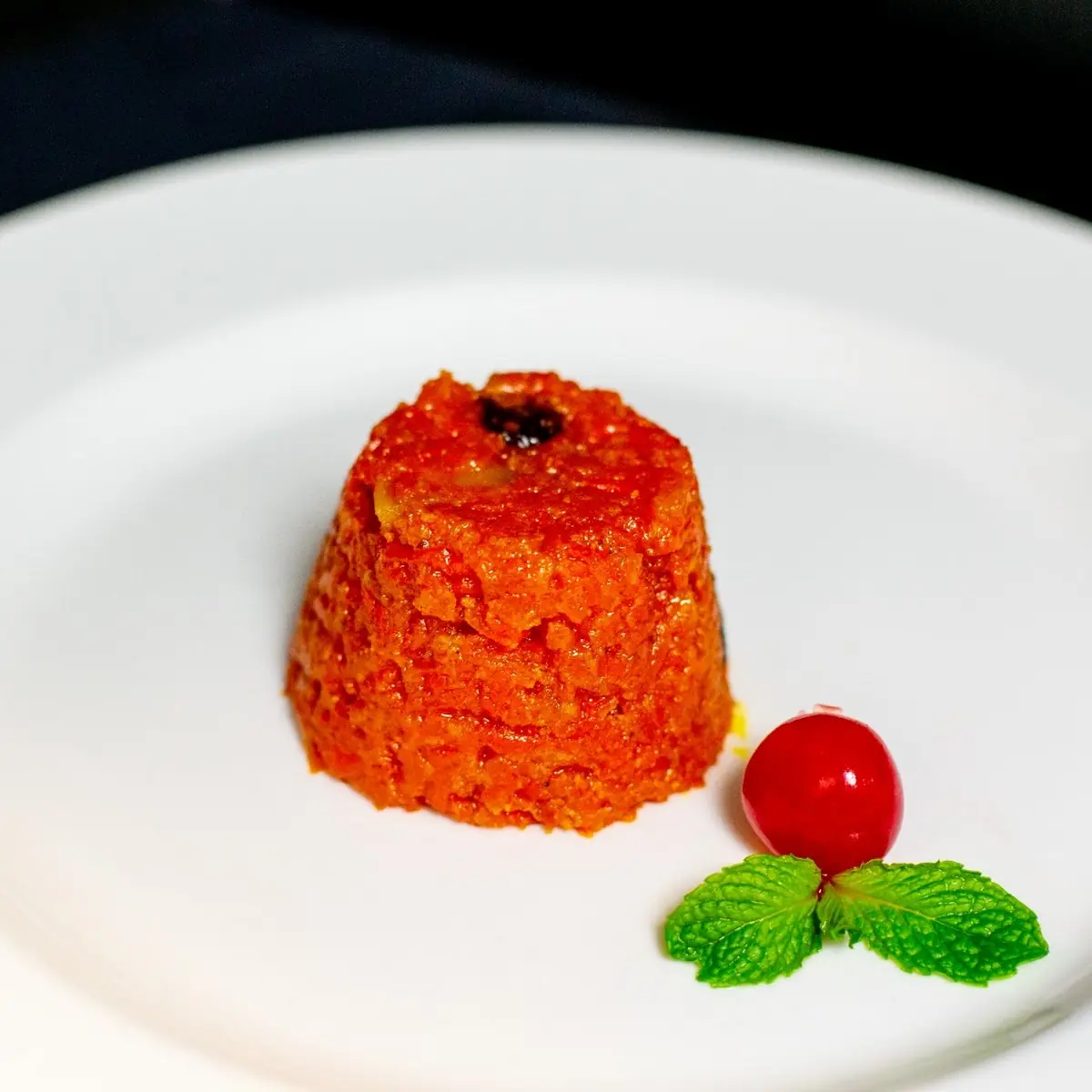 Carrot Halwa with Ice Cream
