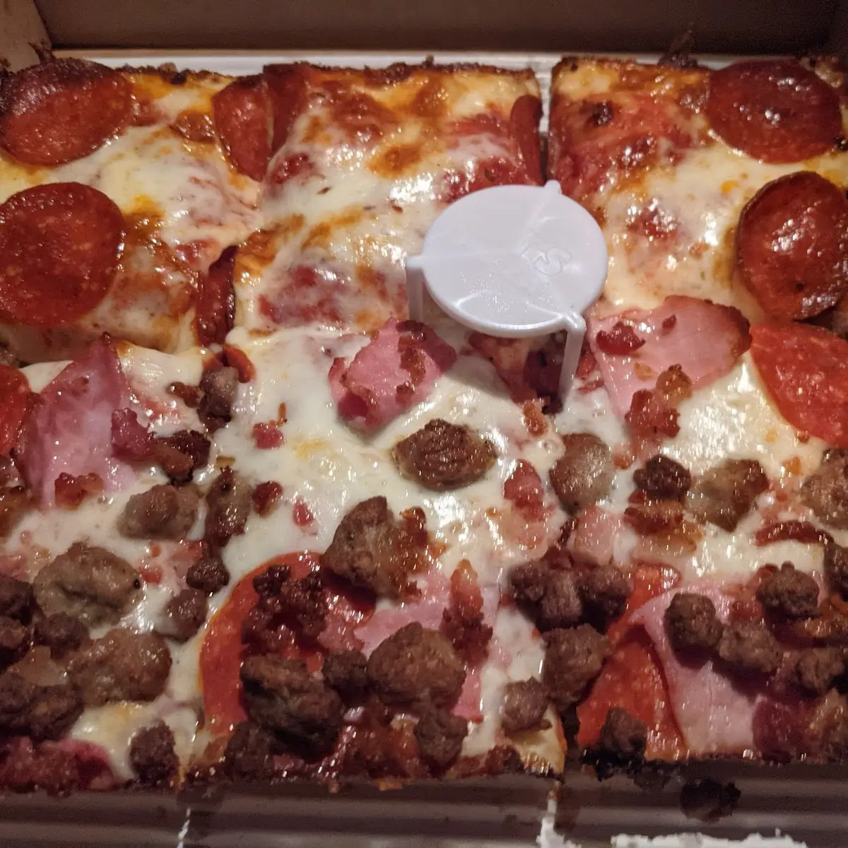 Deep Dish Meat Lovers Pizza