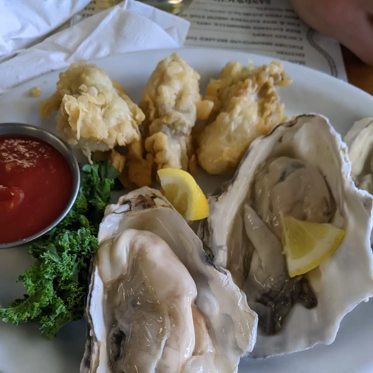 Oysters on the Half Shell
