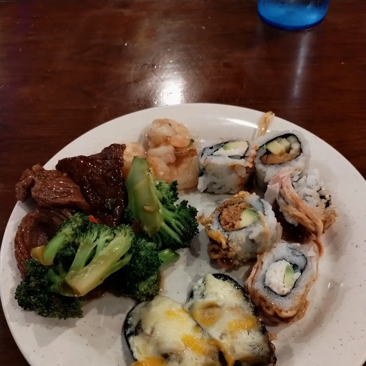 Broccoli Beef and Mussels