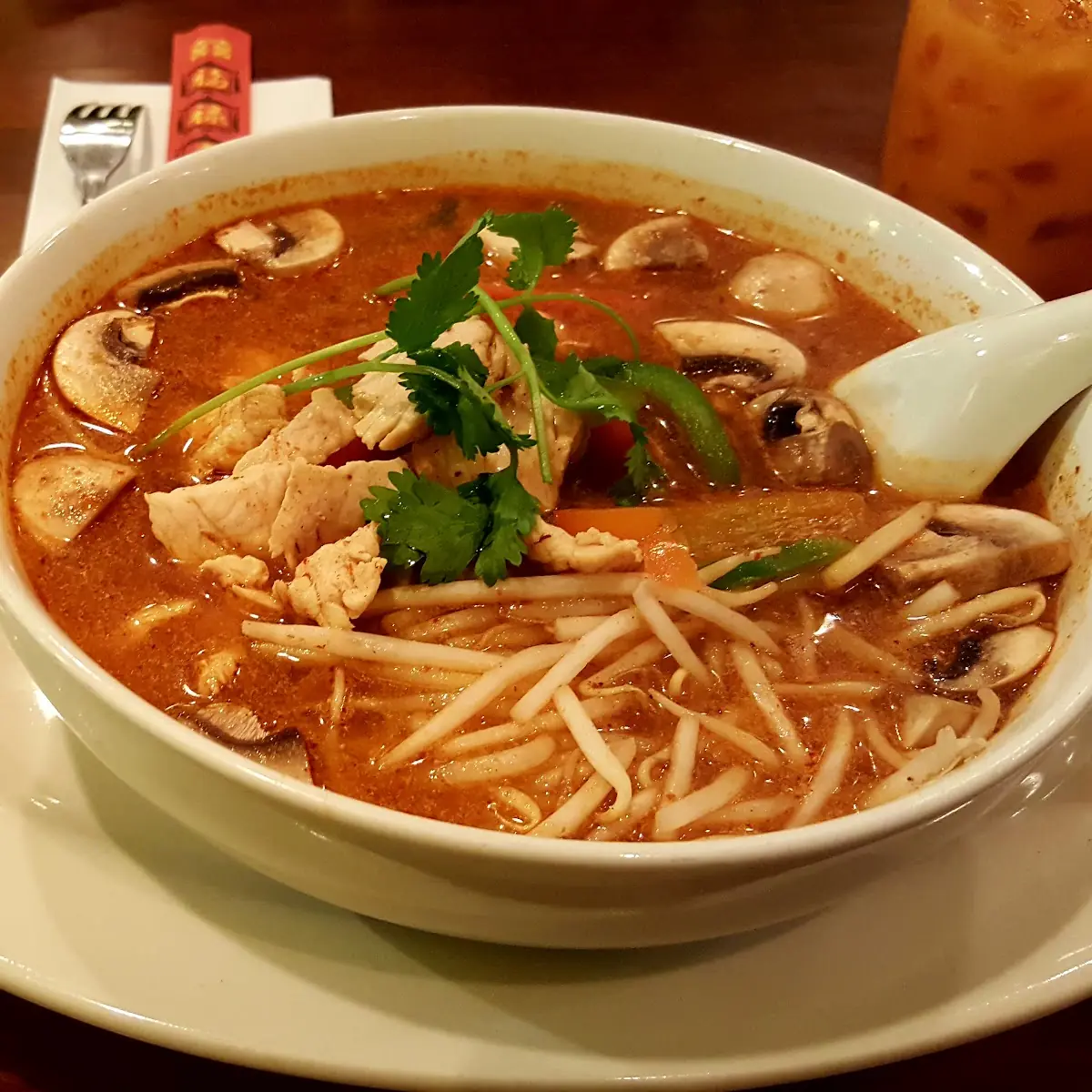 Tom Yam Noodle Soup