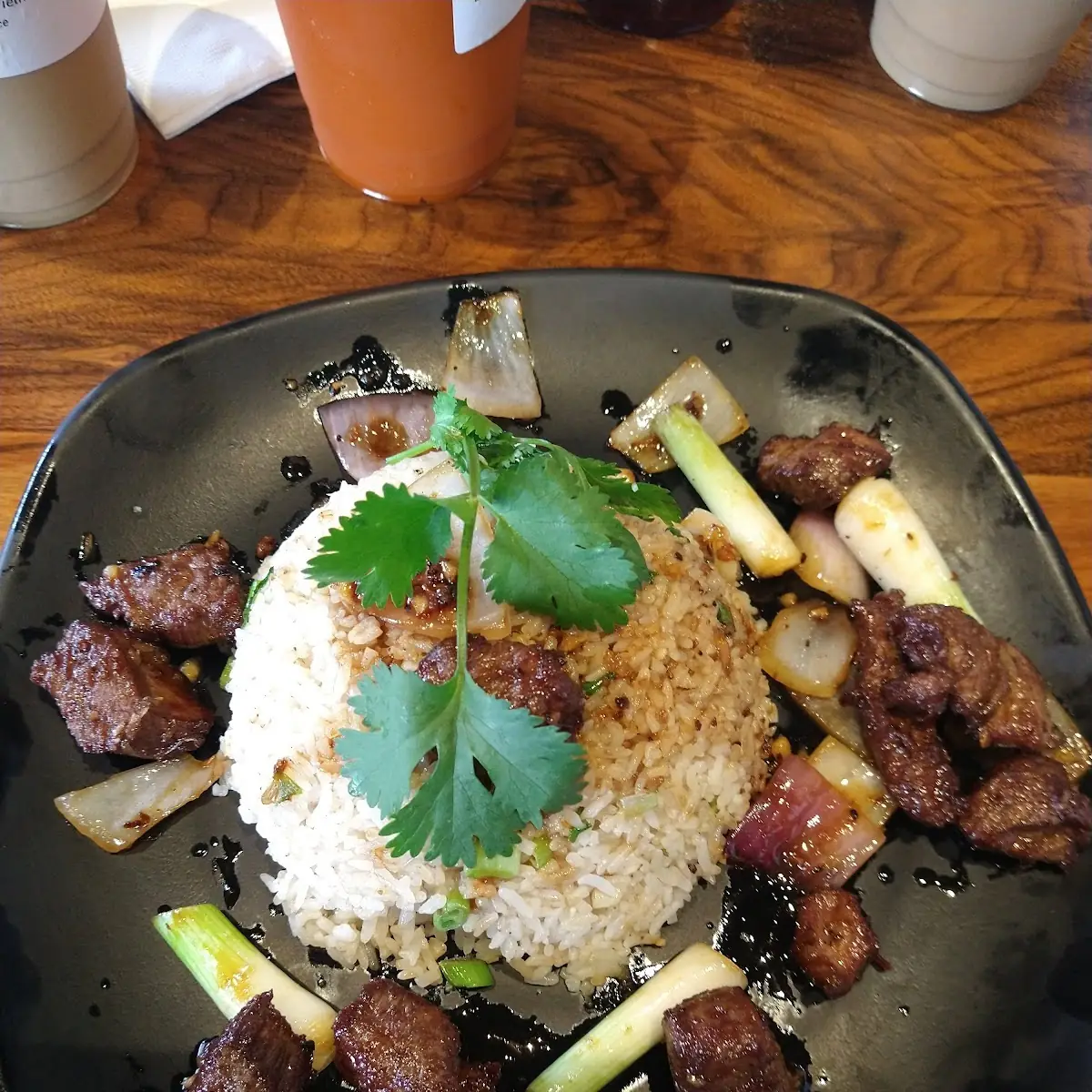 Shaken Beef Fried Rice