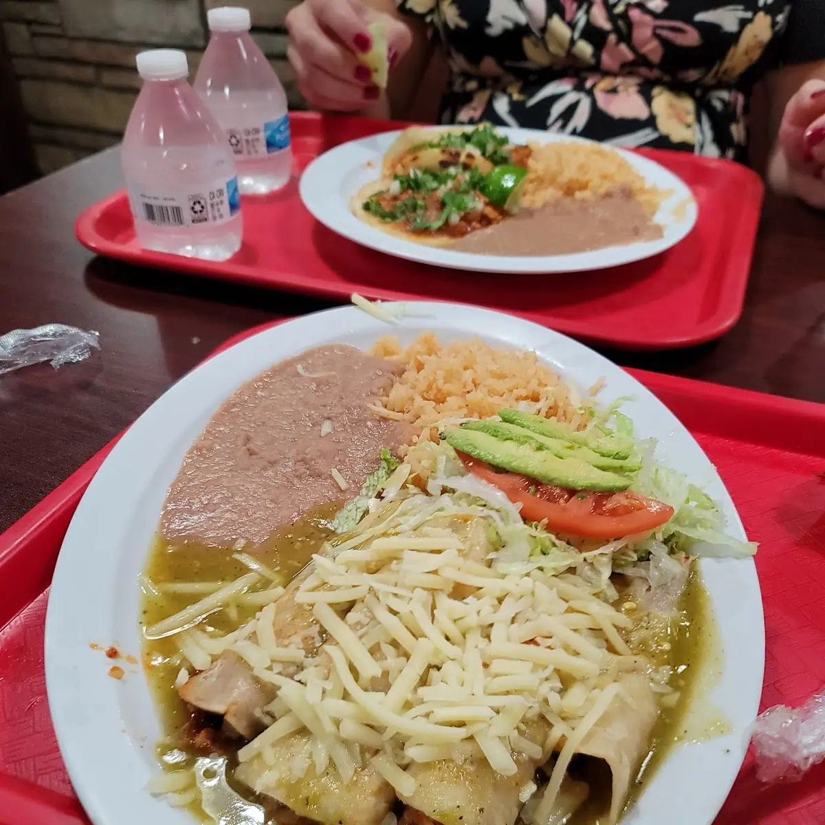 Spicy Chicken Enchiladas