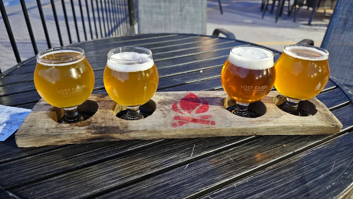 Craft Beer Flight Sample