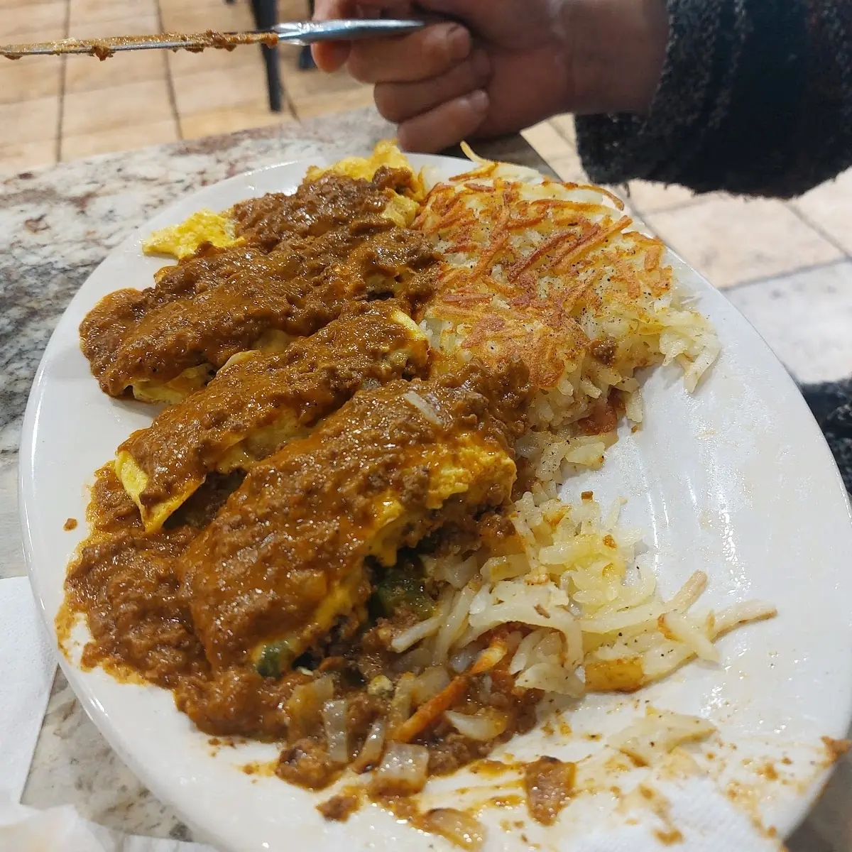 Chicken Breast Omelette
