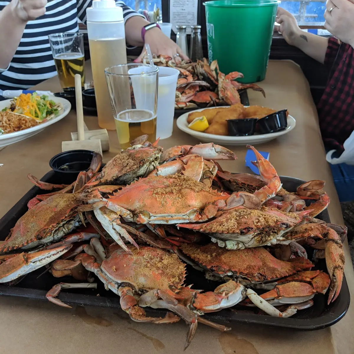 Steamed Blue Crabs