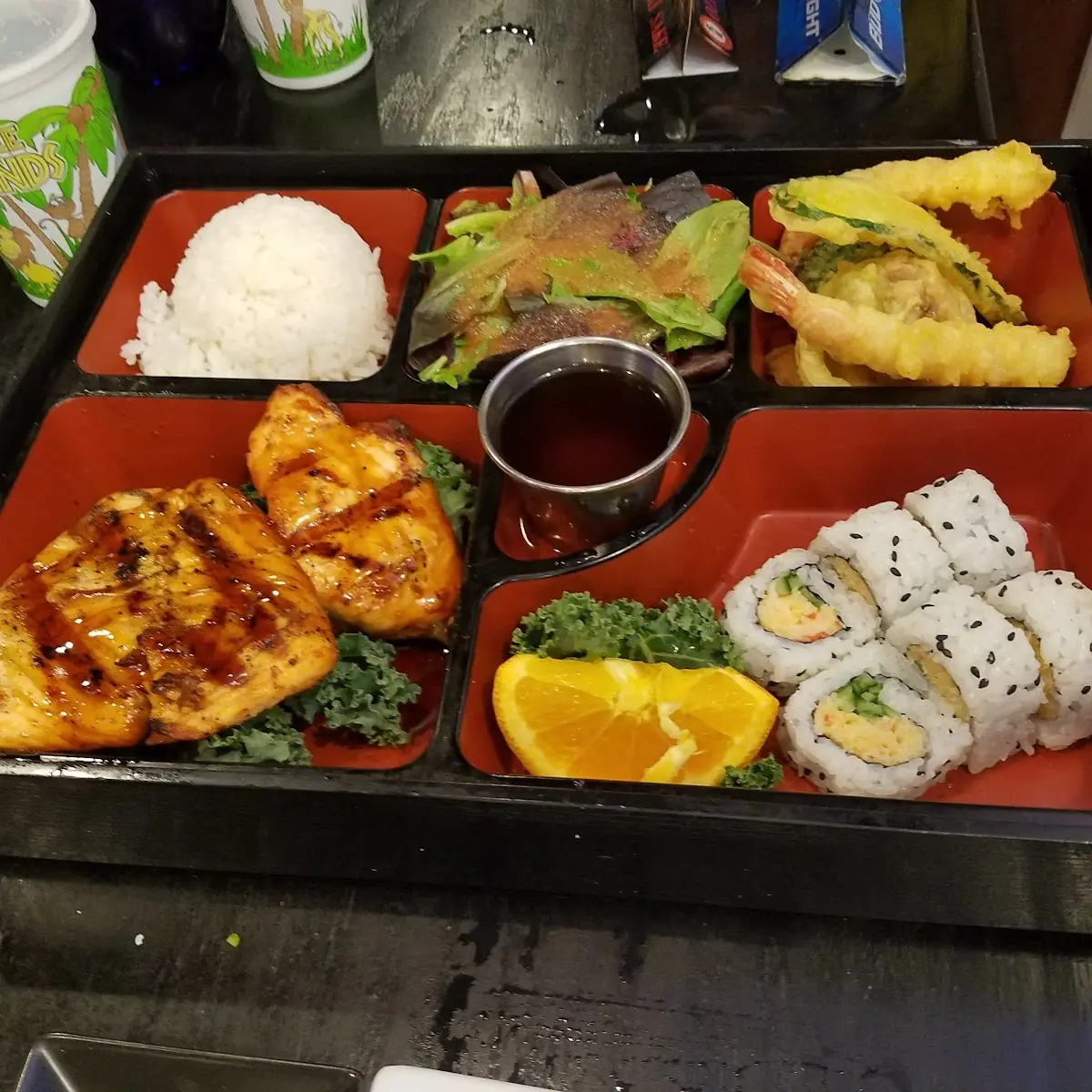 Salmon Bento