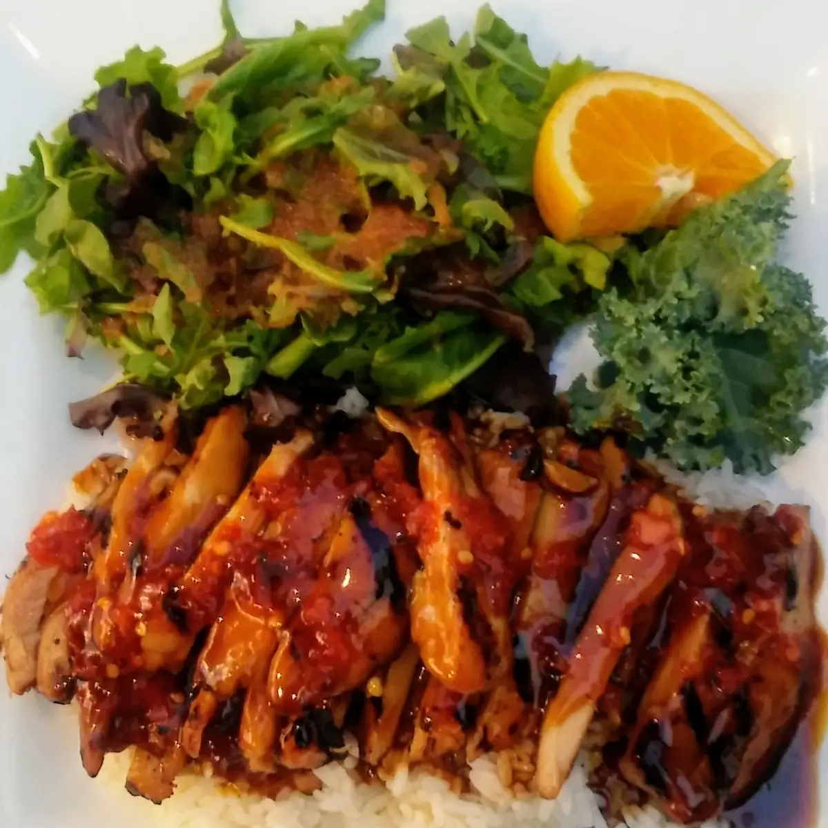 Spicy Chicken Teriyaki Lunch