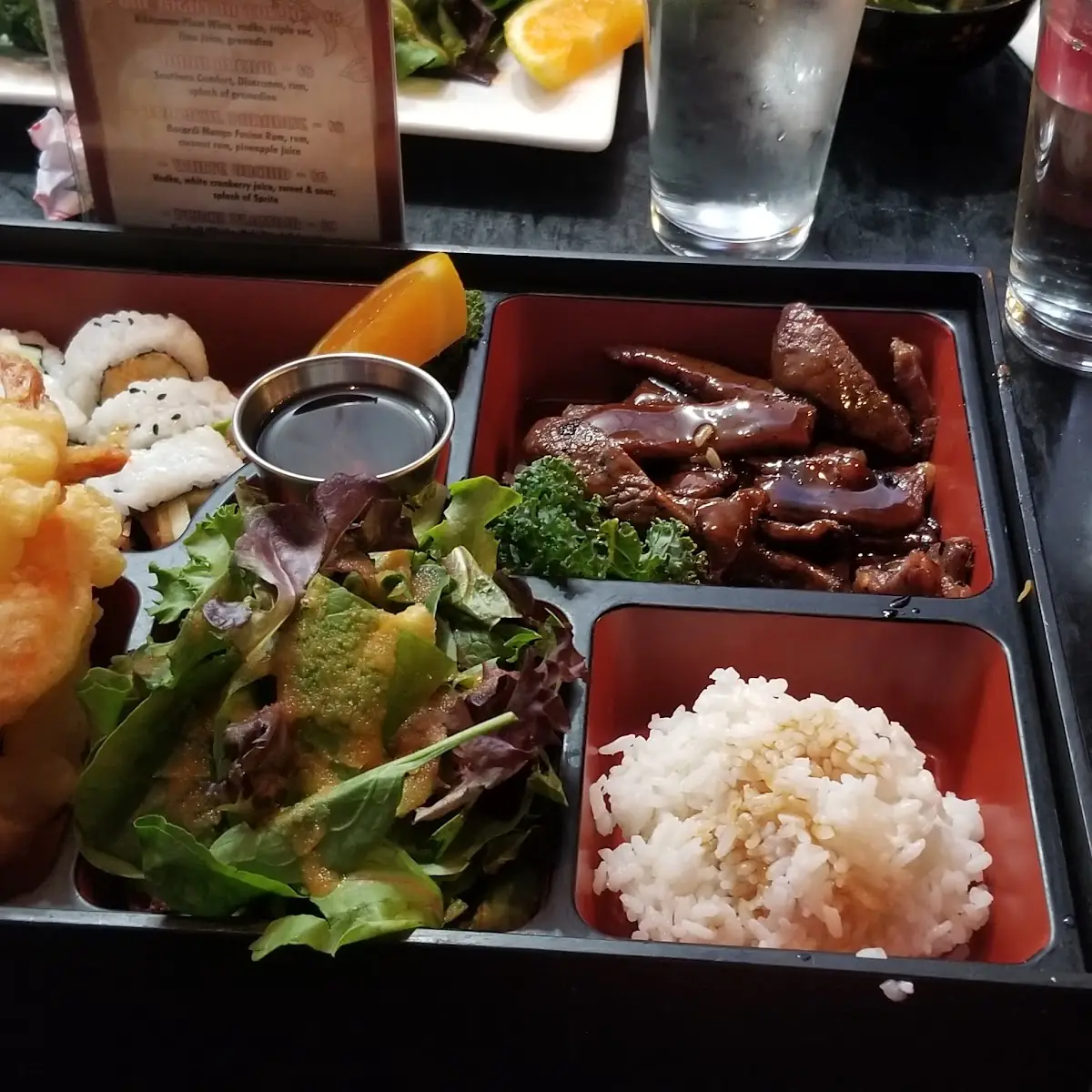 Teriyaki Beef Bento Box
